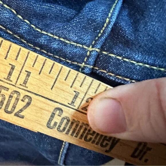 Seven7 womens denim blue jeans ankle stretch casual streetwear pockets plus size - Picture 7 of 9